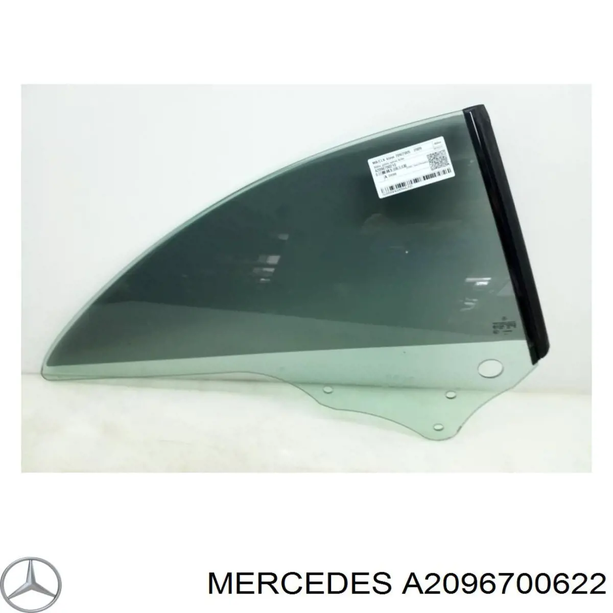 A2096700622 Mercedes Moldura superior del parabrisas