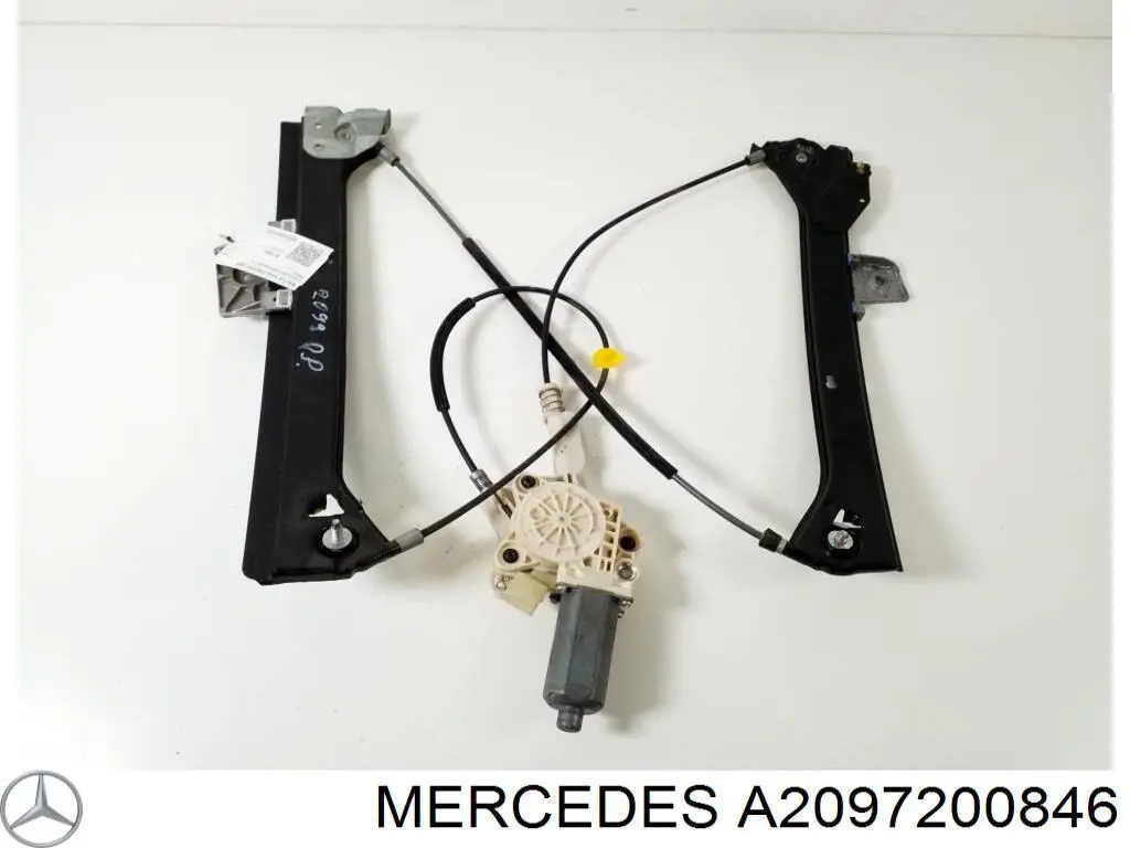 Mecanismo de elevalunas delantero derecha Mercedes A2097200446 precio, desde 49,37 EUR