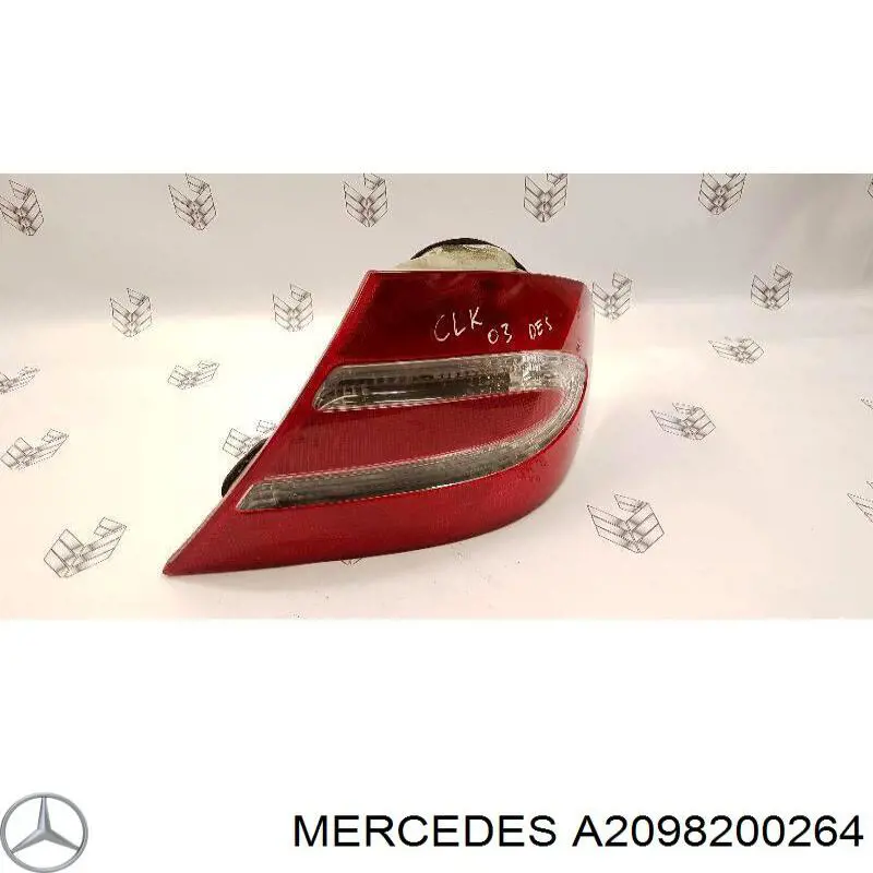 Piloto trasero derecho Mercedes A2098200264 precio, desde 140,84 EUR
