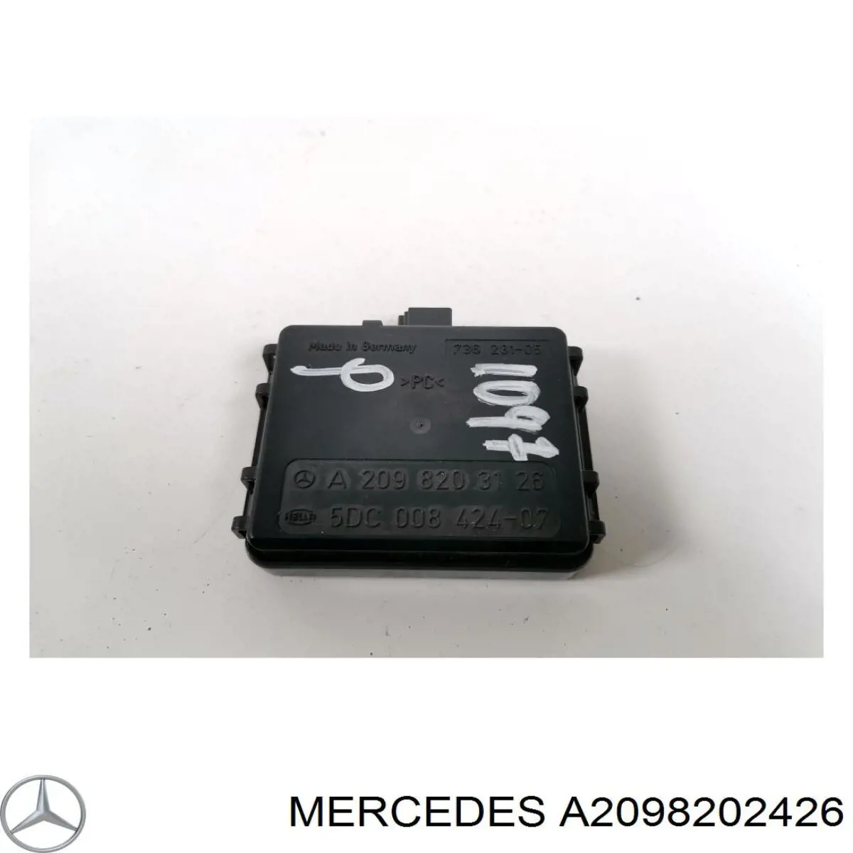 2218700092 Mercedes sensor de lluvia