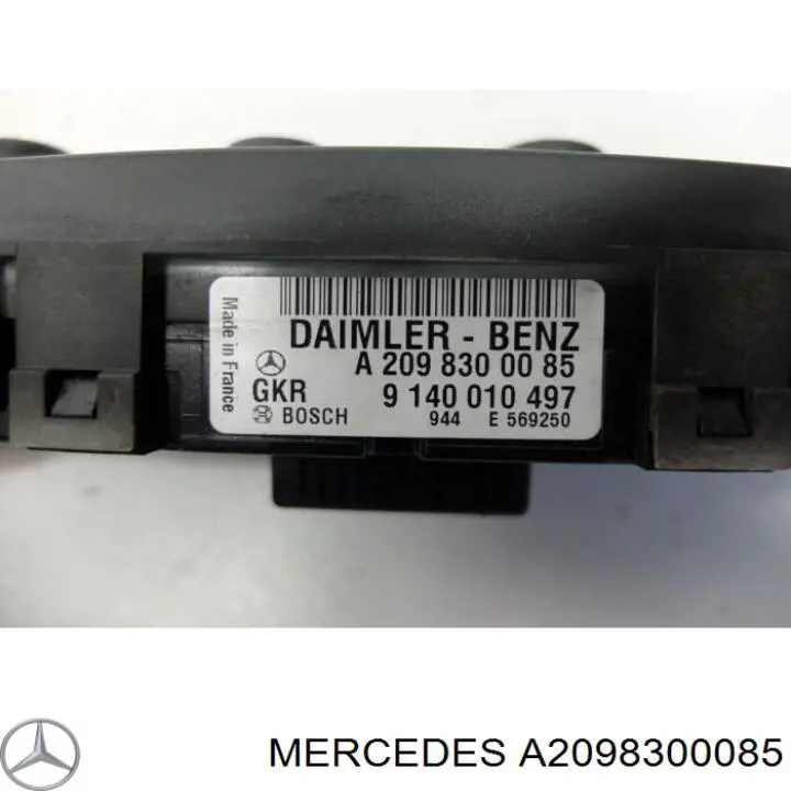 A2098300085 Mercedes unidad de control, calefacción/ventilacion