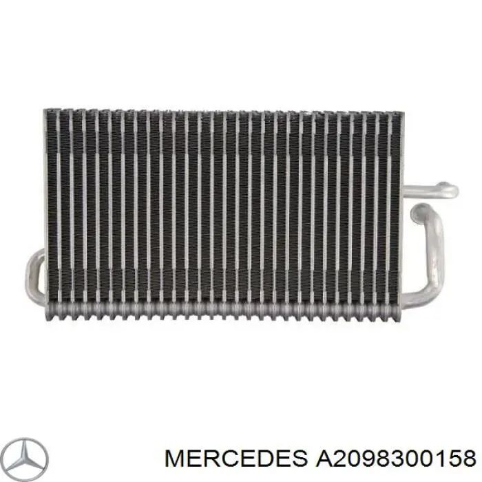 A2098300158 Mercedes evaporador, aire acondicionado