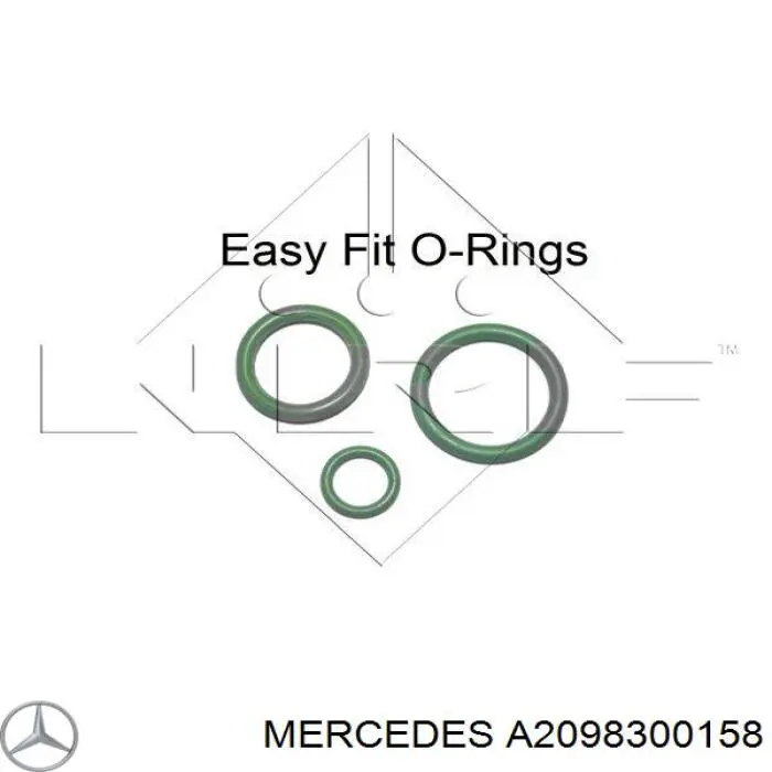 Evaporador de aire acondicionado Mercedes A2098300158 precio, desde 81,31 EUR