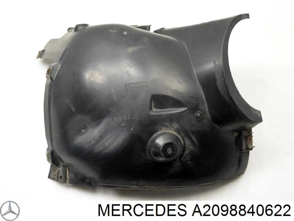 Guardabarros interior derecho, aleta delantera Mercedes A2098840622 precio, desde 29,96 EUR