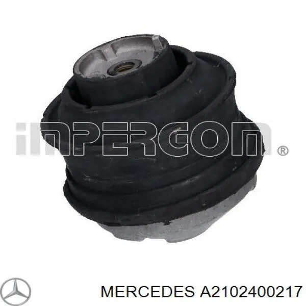 A2102400217 Mercedes soporte de motor derecho