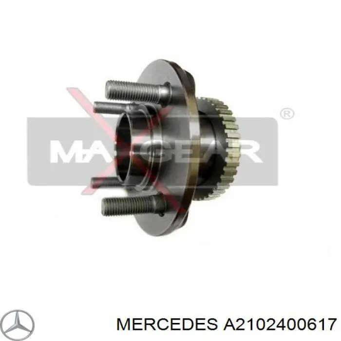 A2102400617 Mercedes soporte de motor, izquierda / derecha