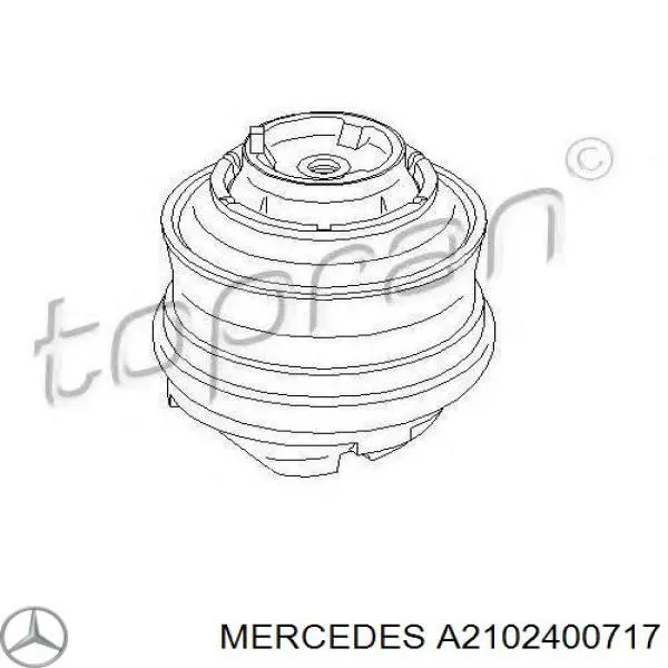 Soporte izquierdo del motor Mercedes A2102400717 precio, desde 41,02 EUR