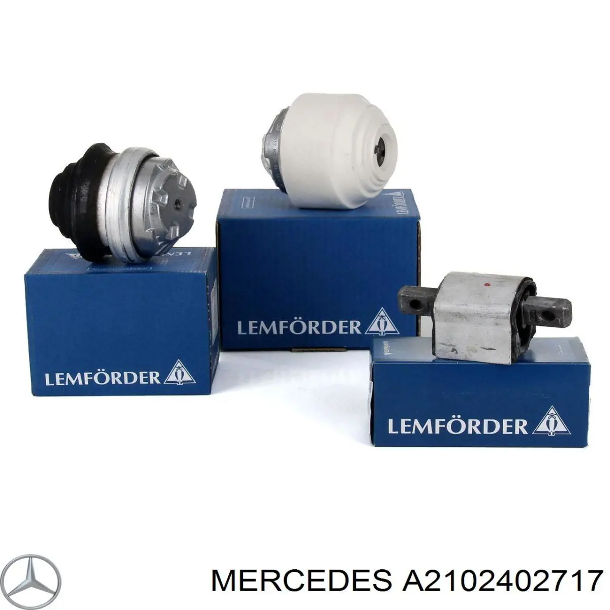 A2102402717 Mercedes soporte motor izquierdo