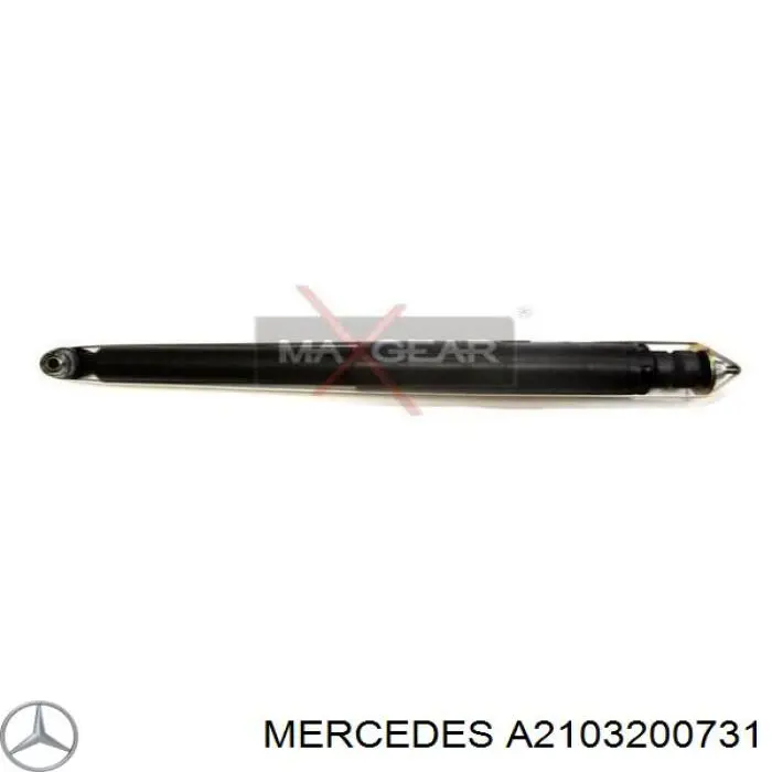 A2103200731 Mercedes amortiguador trasero