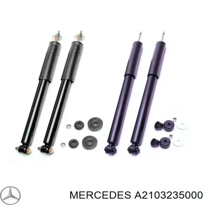 Amortiguadores Mercedes A2103235000 precio, desde 62,44 EUR
