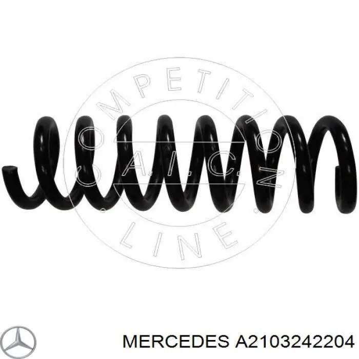 Comprar A2103242204 Mercedes Muelle de eje trasero