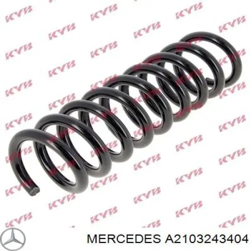 Muelle de suspensión trasero Mercedes A2103243404 precio, desde 34,15 EUR