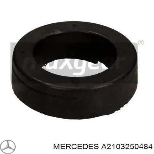 A2103250484 Mercedes caja de muelle, eje trasero, arriba