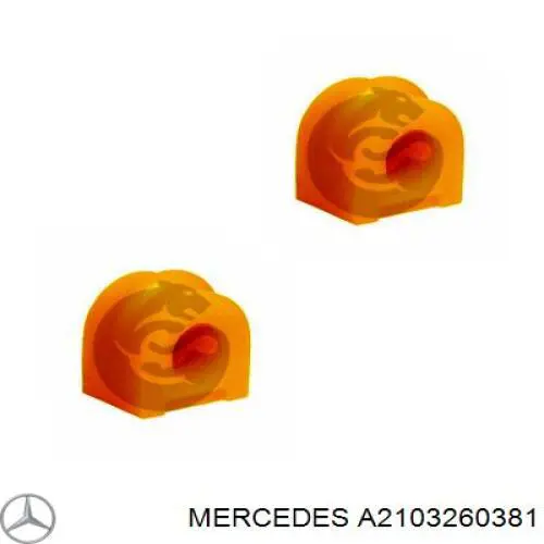 2103260381 Mercedes casquillo de barra estabilizadora trasera