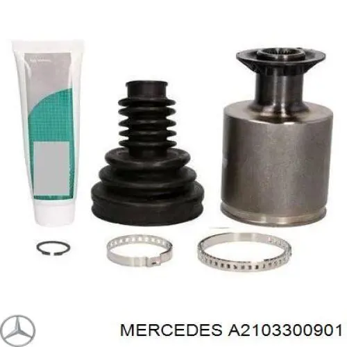 A2103300901 Mercedes árbol de transmisión delantero izquierdo