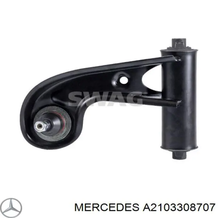 A2103308707 Mercedes barra oscilante, suspensión de ruedas delantera, superior izquierda