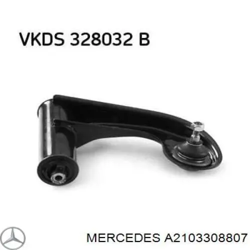 Comprar A2103308807 Mercedes Brazo superior derecho de la suspensión delantera