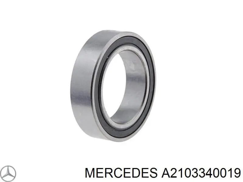 A2103340019 Mercedes Semieje delantero izquierdo