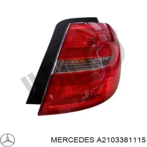 2103381115 Mercedes Barra de direccion coche