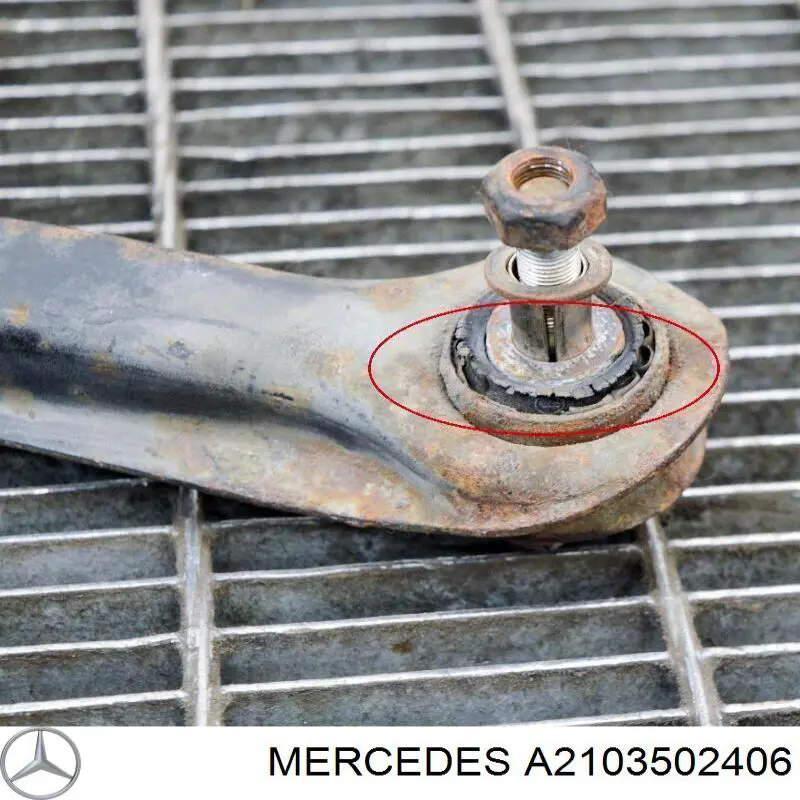 A2103502406 Mercedes brazo suspension inferior trasero izquierdo/derecho