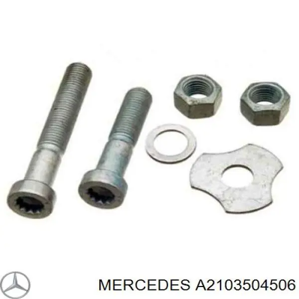 Juego de pernos de fijación del brazo oscilante trasero superior Mercedes A2103504506 precio, desde 6,43 EUR
