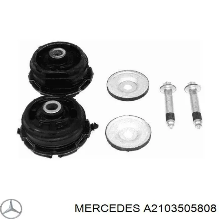 A2103505808 Mercedes suspensión, cuerpo del eje trasero