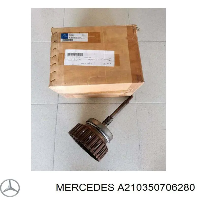 A210350706280 Mercedes diferencial eje trasero