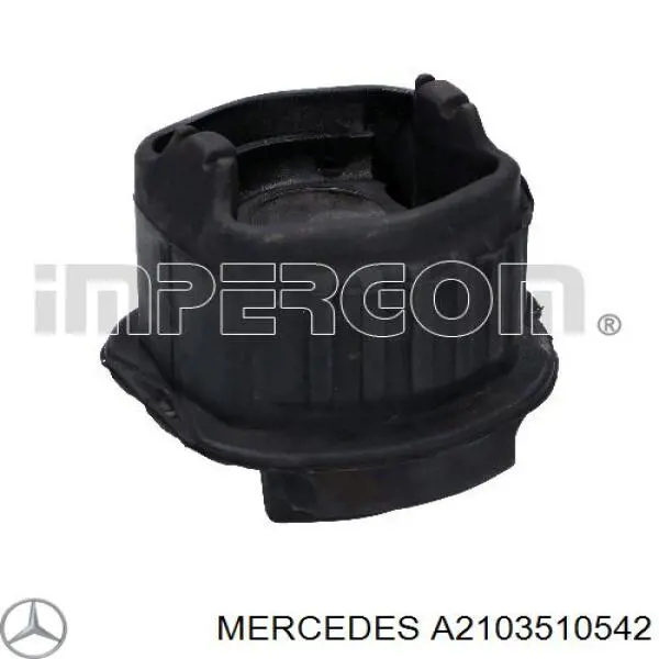 A2103510542 Mercedes suspensión, cuerpo del eje trasero
