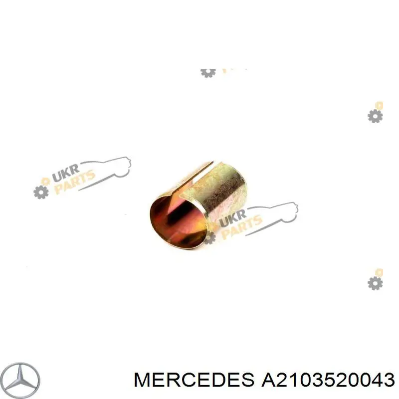 A2103520043 Mercedes casquillo, árbol de palanca de dirección