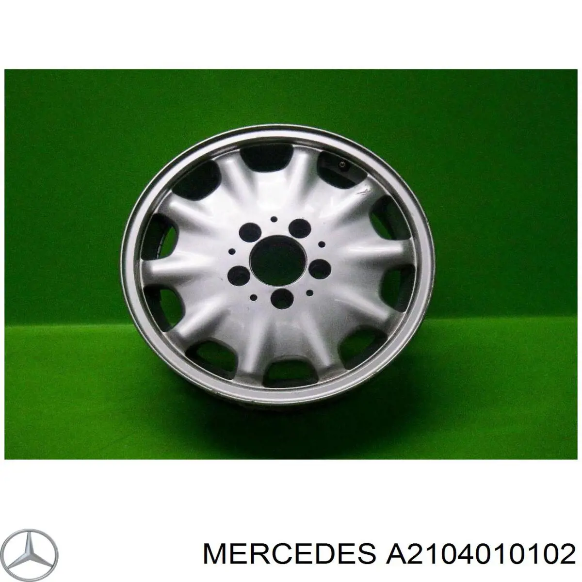 B66470091 Mercedes llantas de aleacion, (aleacion de titanio)