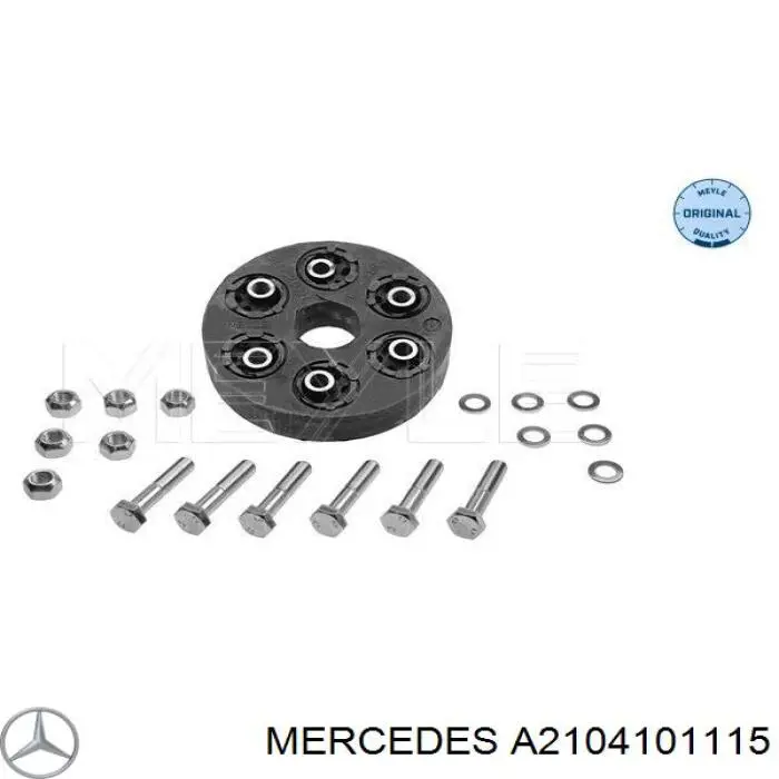 Acoplamiento elástico trasero del cardán Mercedes A2104101115 precio, desde 105,19 EUR