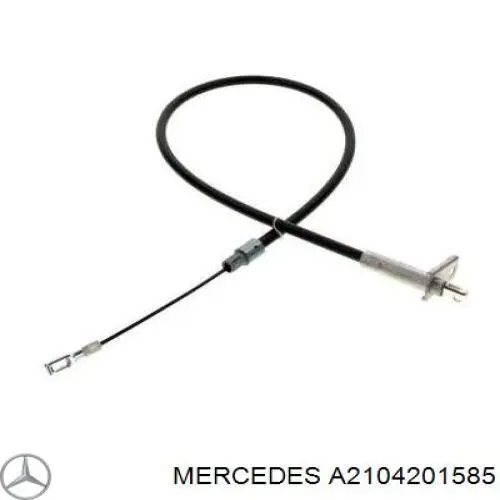 A2104201585 Mercedes cable de freno de mano trasero derecho