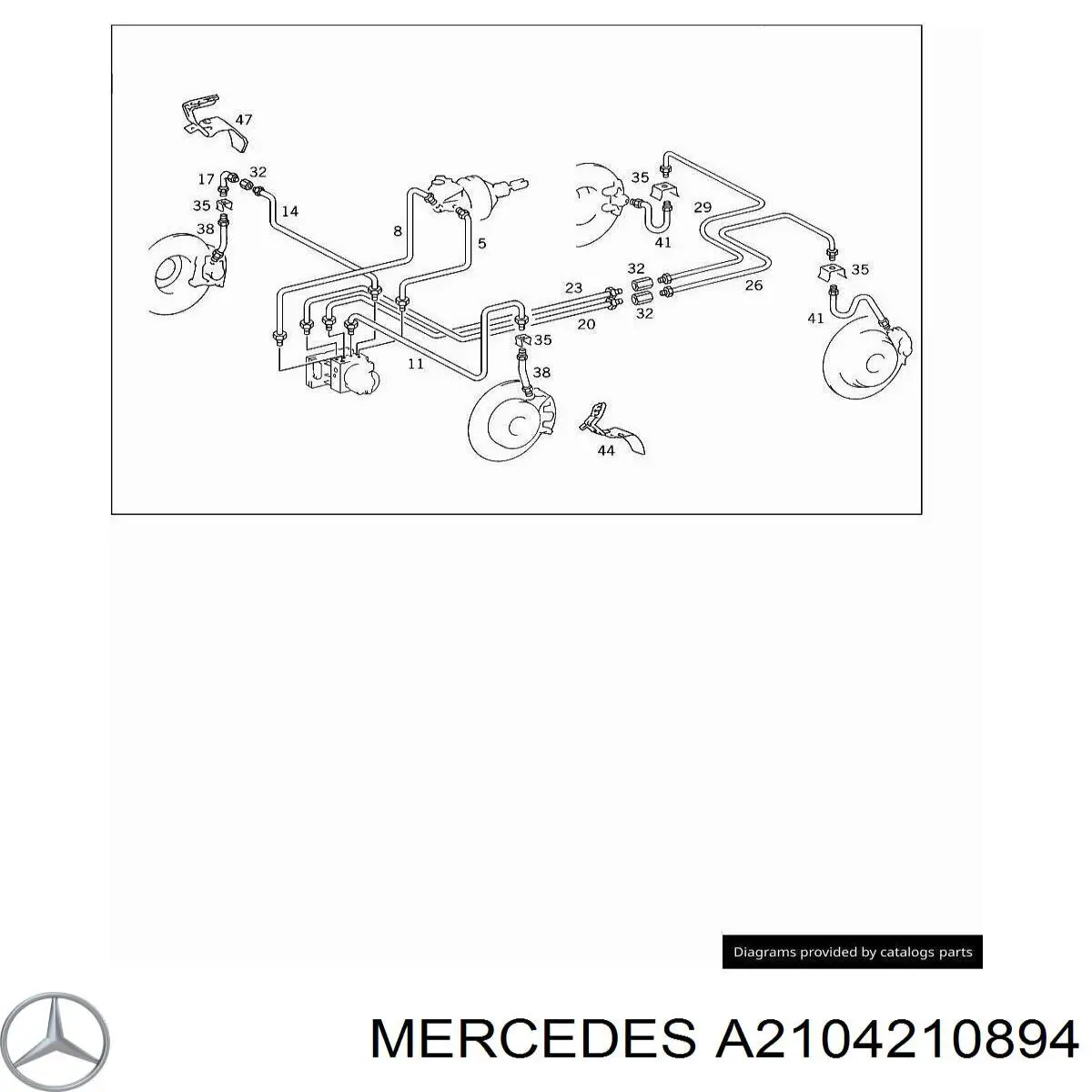 A2104210894 Mercedes