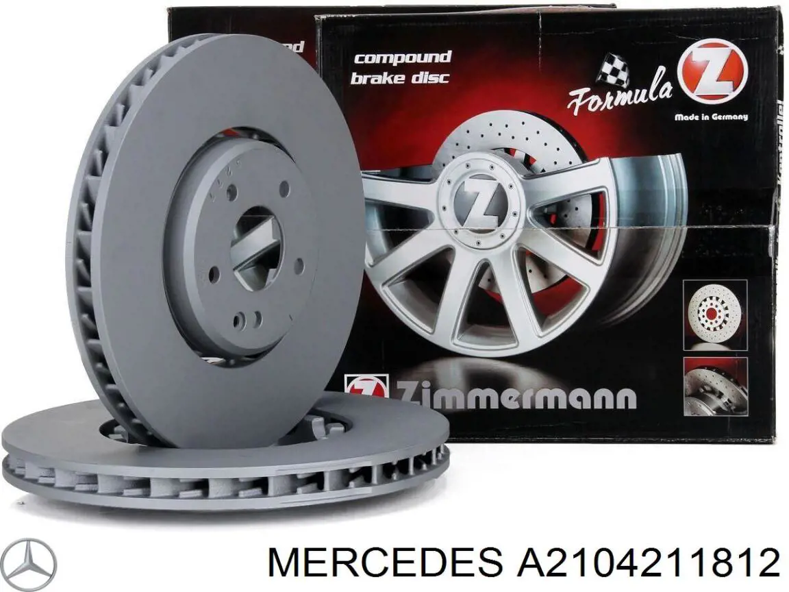 Comprar A2104211812 Mercedes Freno de disco delantero
