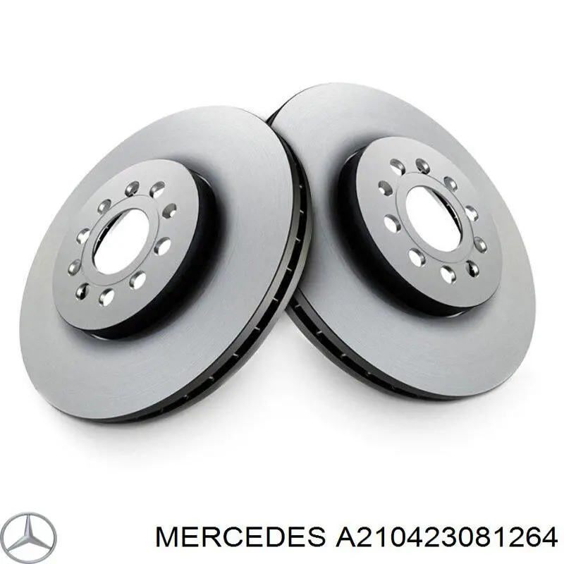 A210423081264 Mercedes disco de freno trasero