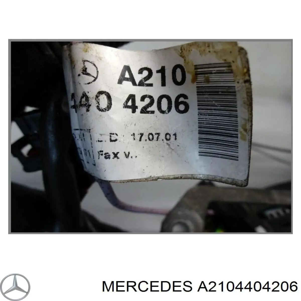 Comprar A2104404206 Mercedes Mazo de cables del compartimiento del motor
