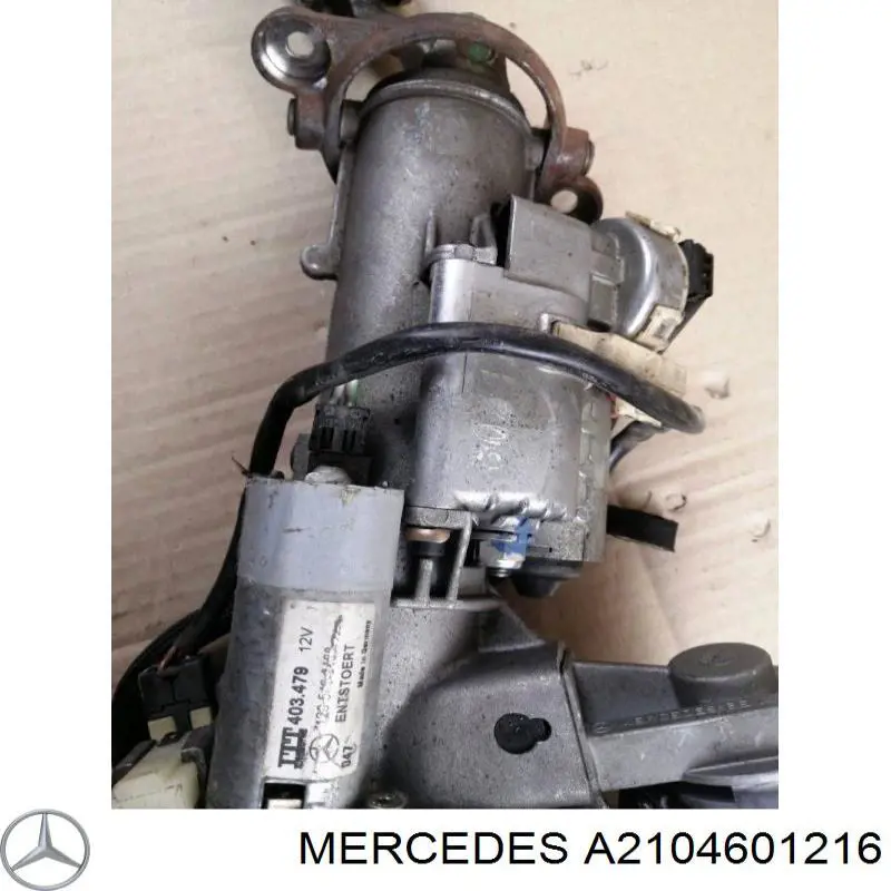 A2104601216 Mercedes columna de dirección