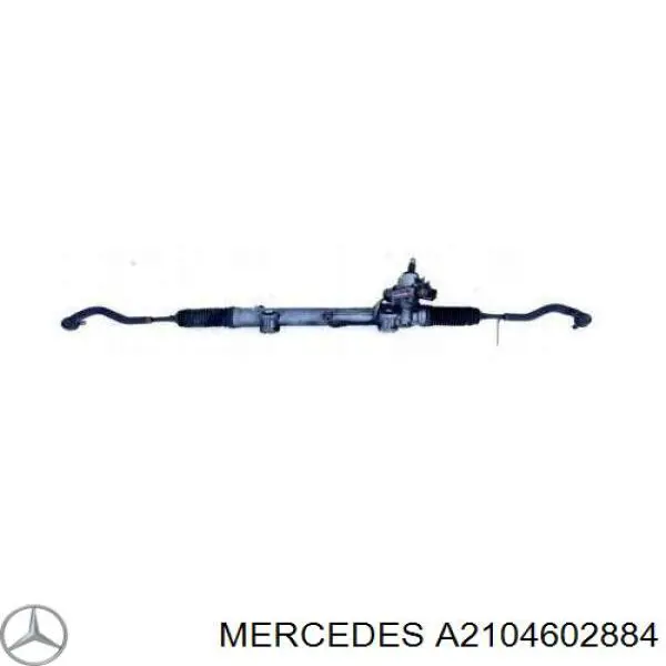 A2104602884 Mercedes cremallera de dirección