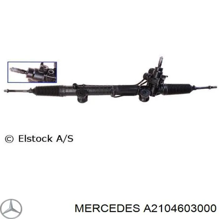Engranaje de dirección Mercedes A2104603000 precio, desde 333,20 EUR
