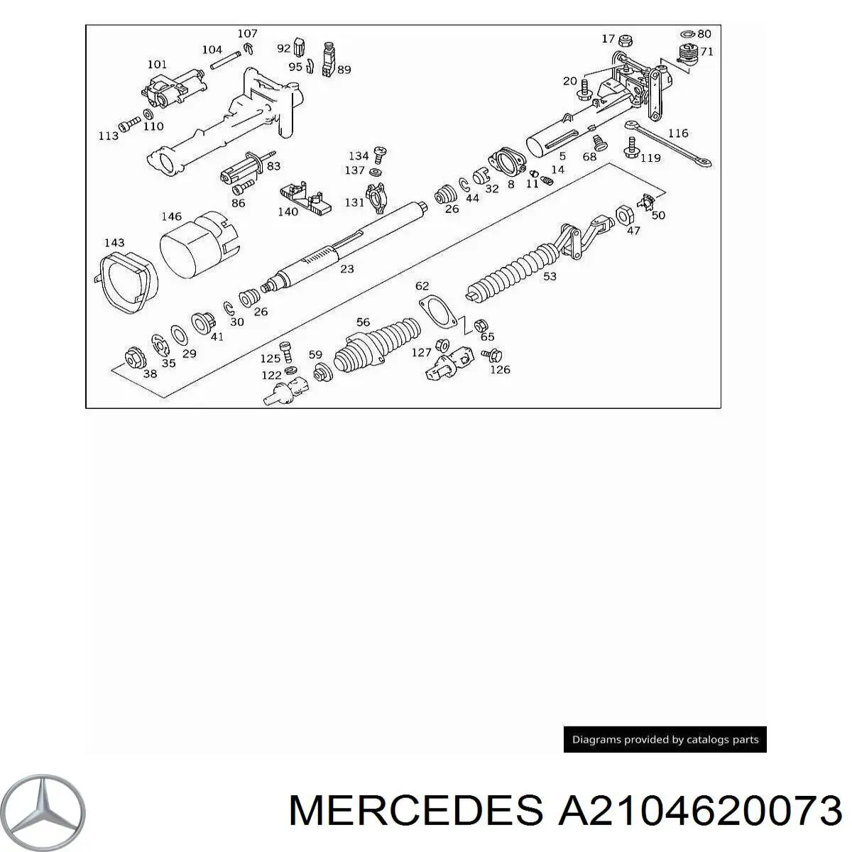  Mercedes A2104620073 precio, desde 7,47 EUR