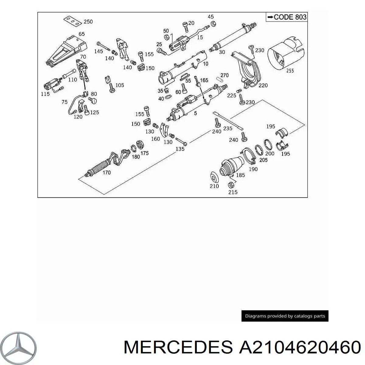A2104620460 Mercedes 