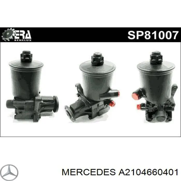 A2104660401 Mercedes bomba hidráulica de dirección