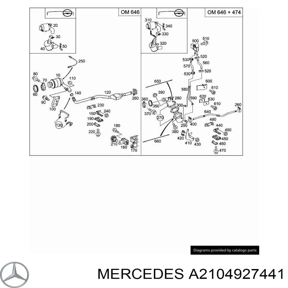 A2104927441 Mercedes