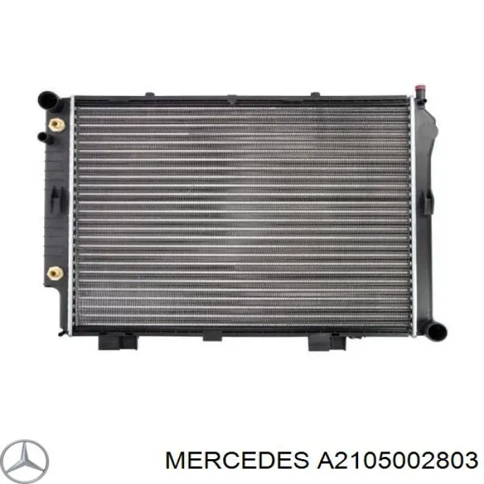 A2105002803 Mercedes radiador
