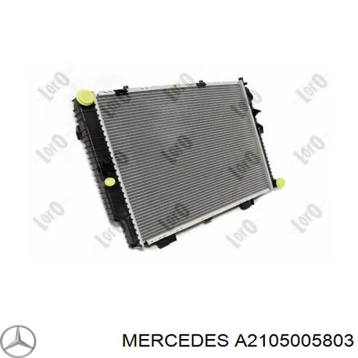 A2105005803 Mercedes radiador