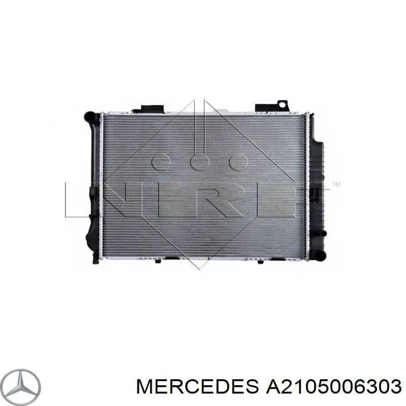 A2105006303 Mercedes radiador