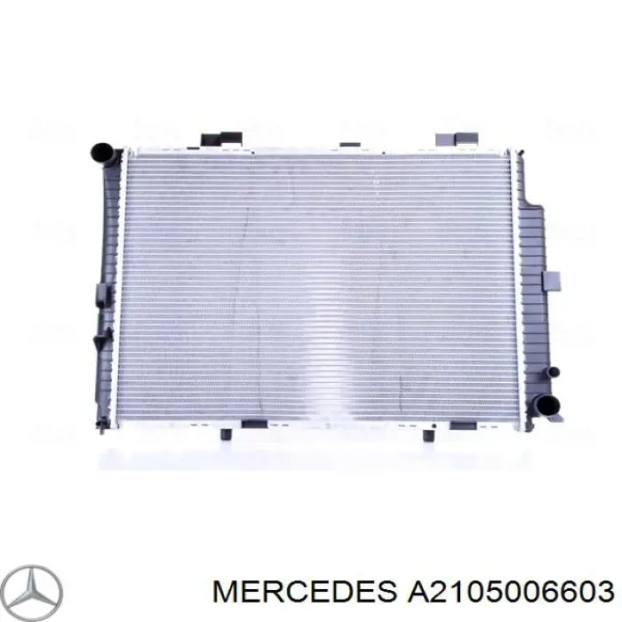 A2105006603 Mercedes radiador