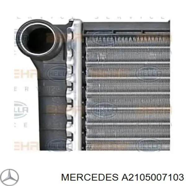 A2105007103 Mercedes radiador
