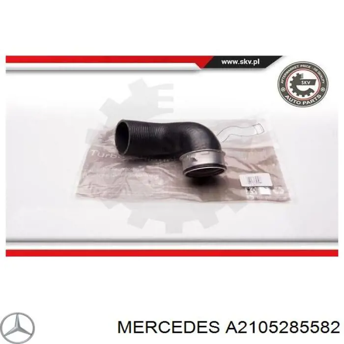 Manguera del intercooler Mercedes A2105285582 precio, desde 31,09 EUR