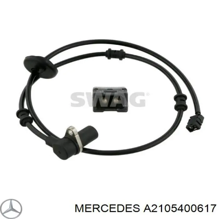 A2105400617 Mercedes Sensor revoluciones de la rueda, trasero izquierdo
